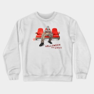 Halloween and Chill Crewneck Sweatshirt